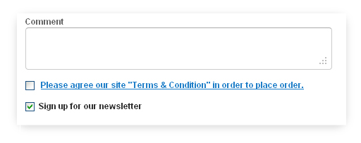 Magento order comments