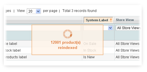 Optimised for large catalogs